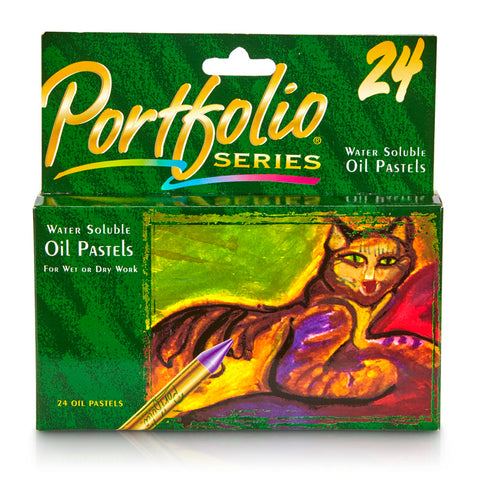 Portfolio Series Oil Pastels, 24 Count
