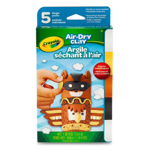 5 Ct. Air-Dry Clay Variety Pack, Neutral