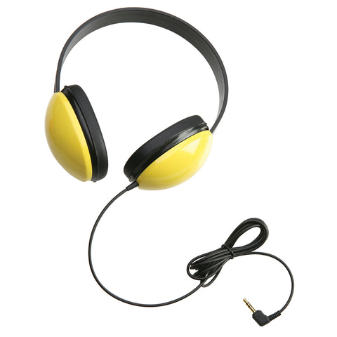 Listening First„¢ Stereo Headphones, Yellow