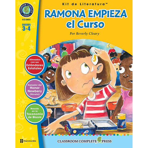 Ramona Empieza El Curso - Literature Kit, Spanish Version, Grades 3-4