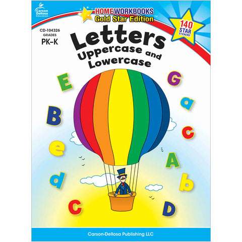 Letters: Uppercase And Lowercase Workbook