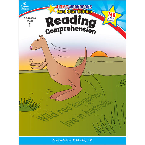 Reading Comprehension Workbook, Grade 1