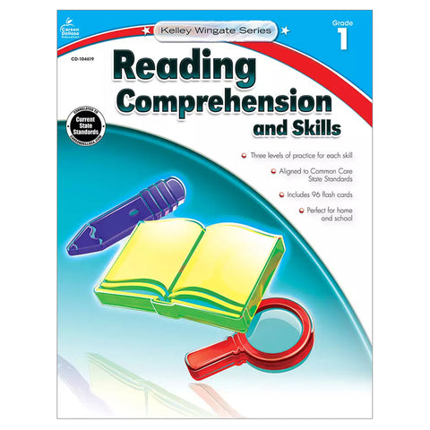 Reading Comprehension And Skills Workbook, Grade 1