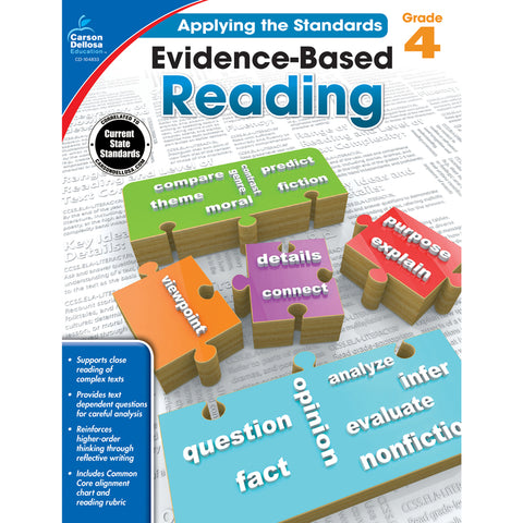 Evidence-Based Reading Workbook, Grade 4