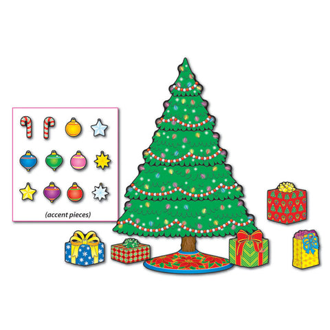 Christmas Tree Mini Bulletin Board Set