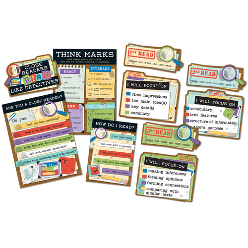 Close Reading Bulletin Board Set