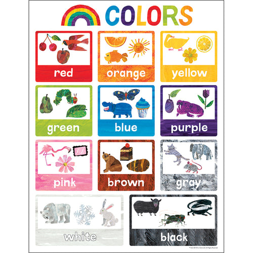 World Of Eric Carle„¢ Colors Chart