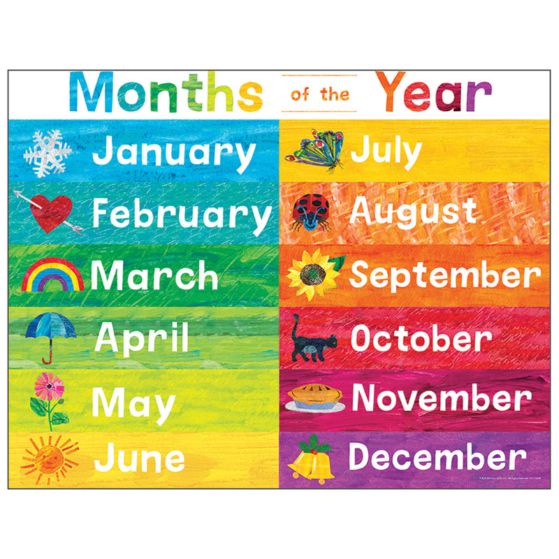 world-of-eric-carle-months-of-the-year-chart for Months Of The Year Chart Free Printable World Of Eric Carle„¢ Months Of The Year Chart for Months Of The Year Chart Free Printable