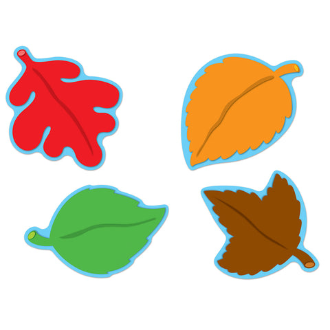 Assorted Colorful Cut-Outs, Leaves