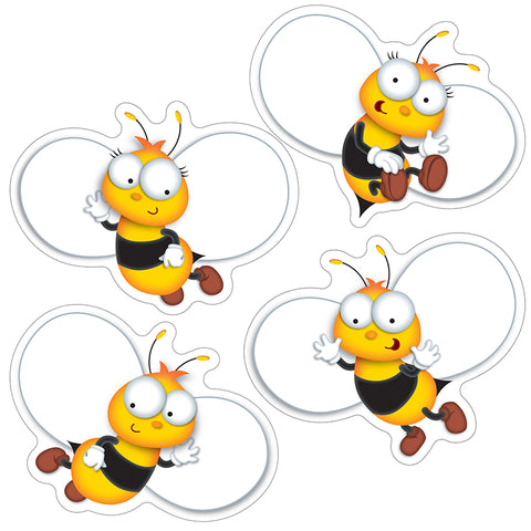 Buzz&ldquo;Worthy Bees Colorful Cut-Outs, Grades Pk-8