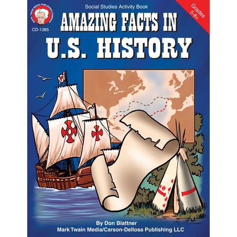Amazing Facts In U.S. History Activity Book