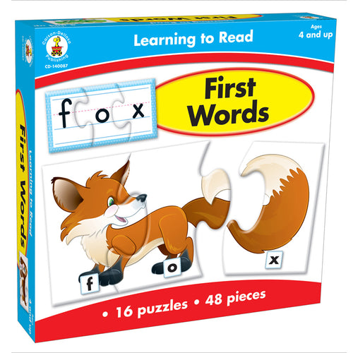 First Words Puzzle Game