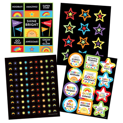 Celebrate Learning Sticker Variety Set, 1170 Pieces