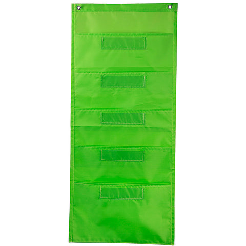 File Folder Storage: Lime Pocket Chart