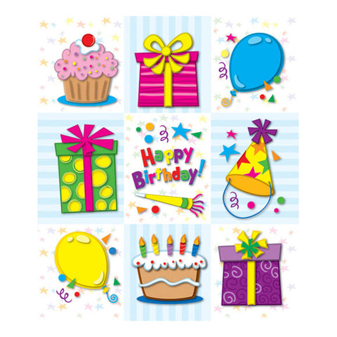 Birthday Prize Pack Stickers, 216 Stickers