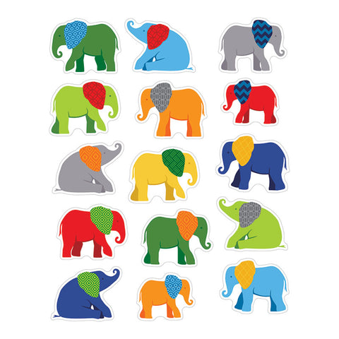 Elephant (Wt) Stickers, Grades Pk“8