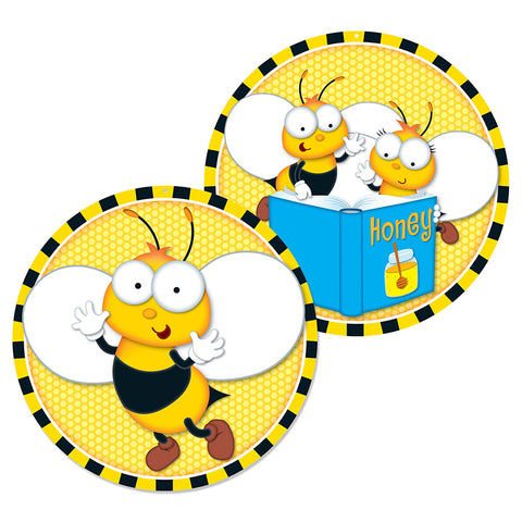 Buzz&ldquo;Worthy Bees Two-Sided Decorations, Grades Pk-5