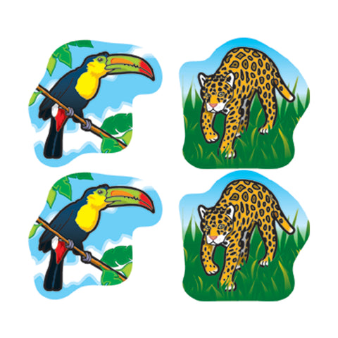 Rainforest Animals Stickers