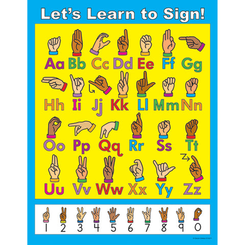Let™S Learn To Sign! Chart