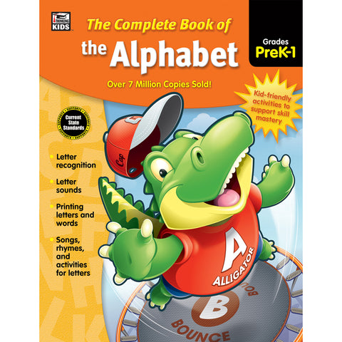 Complete Book Of The Alphabet, Grades Pk - 1