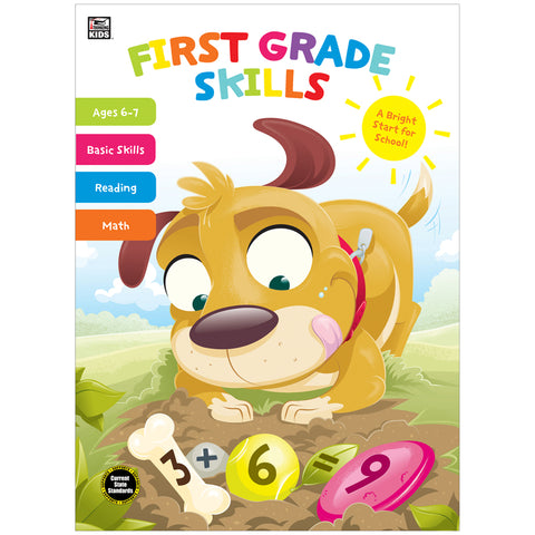 First Grade Skills Workbook, Grade 1