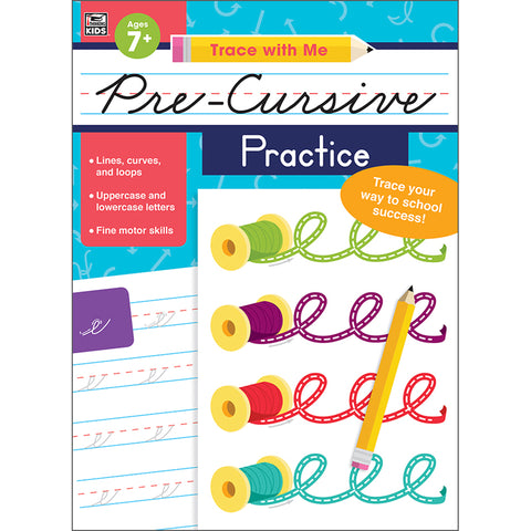 Pre-Cursive Practice Activity Book Grade 2-5