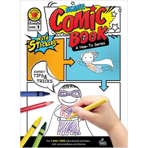 Blank Comic Book: A How-To Series Level 1