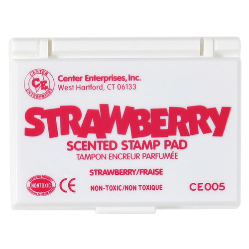 Scented Stamp Pad, Strawberry/Hot Pink