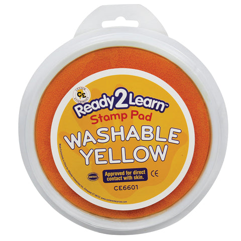 Ready2Learn„¢ Circular Jumbo Washable Stamp Pad, Yellow