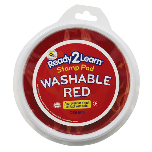 Ready2Learn„¢ Circular Jumbo Washable Stamp Pad, Red