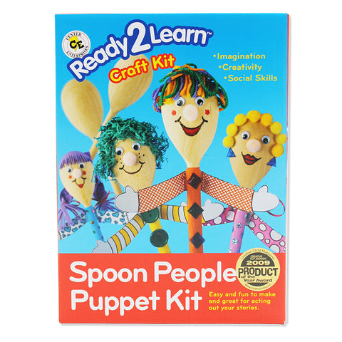 Ready2Learn„¢ Spoon People Puppet Craft Kit