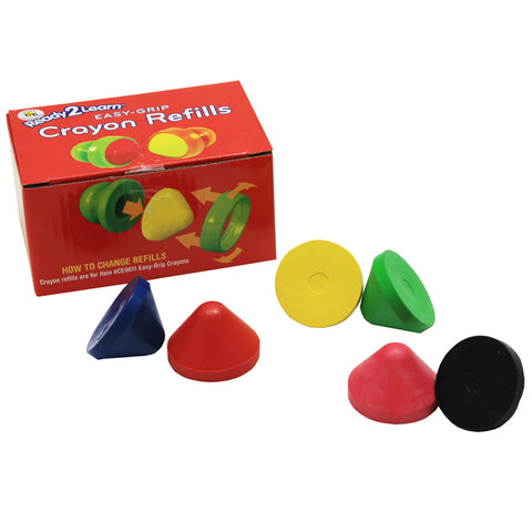 Ready2Learn„¢ Easy Grip Crayon Refills, Pack Of 6