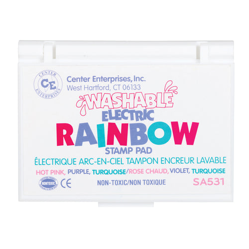 Washable Rainbow Stamp Pad, Electric