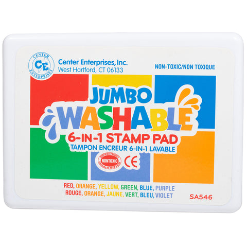 Washable 6-In-1 Stamp Pad