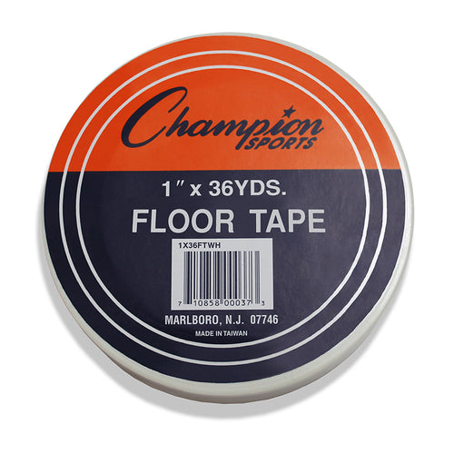 Floor Marking Tape, 1 X 36 Yd, White