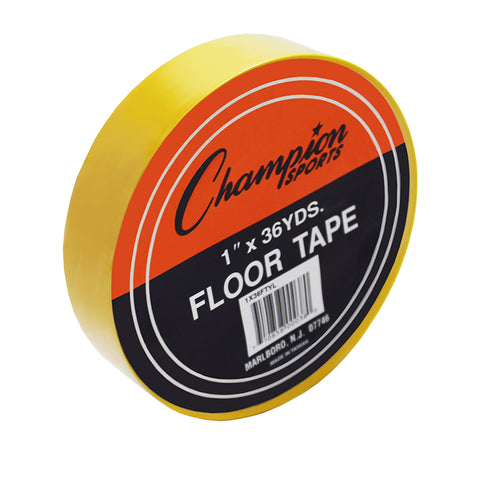 Floor Marking Tape, 1 X 36 Yd, Yellow