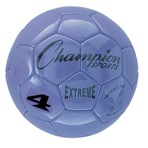 Extreme Soccer Ball, Size 4, Purple