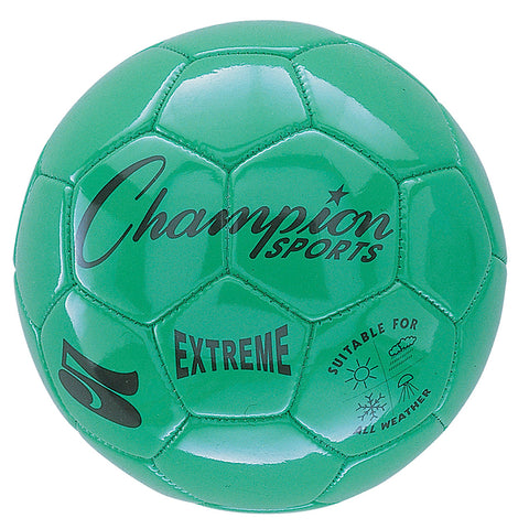 Extreme Soccer Ball, Size 5, Green