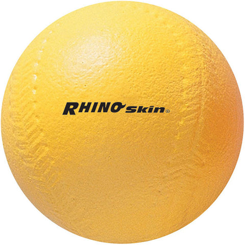 Coated High Density Foam Softball, 4 Diameter, Yellow