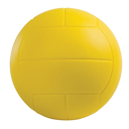Coated High Density Foam Volleyball, Yellow
