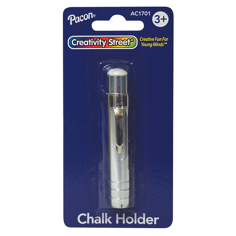 Chalk Holder, Assorted, Aluminum, 3-1/2 X 1/2, 1 Holder