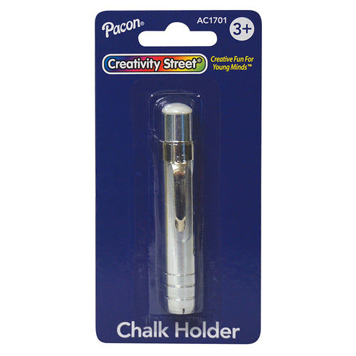 Chalk Holder, Assorted, Aluminum, 3-1/2 X 1/2, 1 Holder