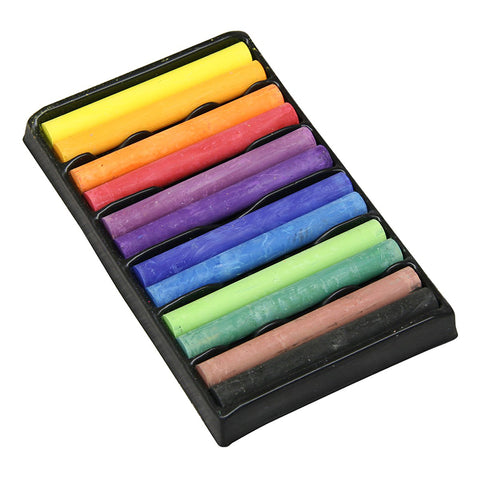 Drawing Chalk, 12 Assorted Colors, 3 Long, 12 Pieces