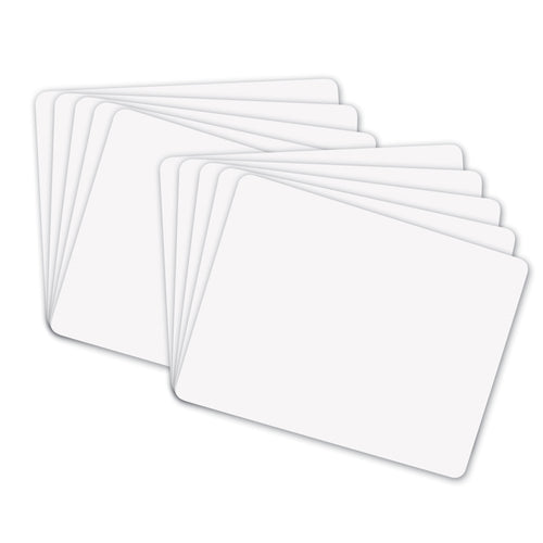Whiteboard, 1-Sided, Plain, 9" X 12", 10 Boards