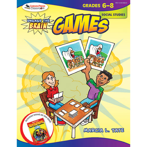 Engage The Brain: Games, Social Studies, Grades 6-8