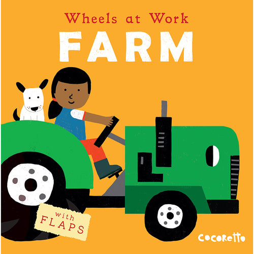 Wheels At Work Board Book, Farm