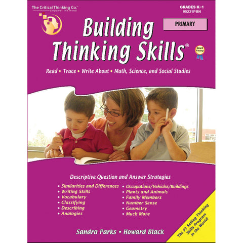 Building Thinking Skills Book, Primary, Grade K-1