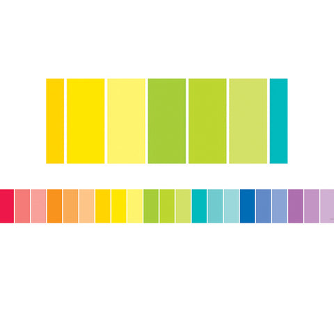 Rainbow Paint Chip Borders (Paint)