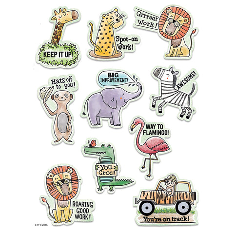 Safari Friends Safari Rewards Stickers, 50 /Pack