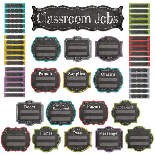 Chalk It Up! Classroom Jobs Mini Bulletin Board